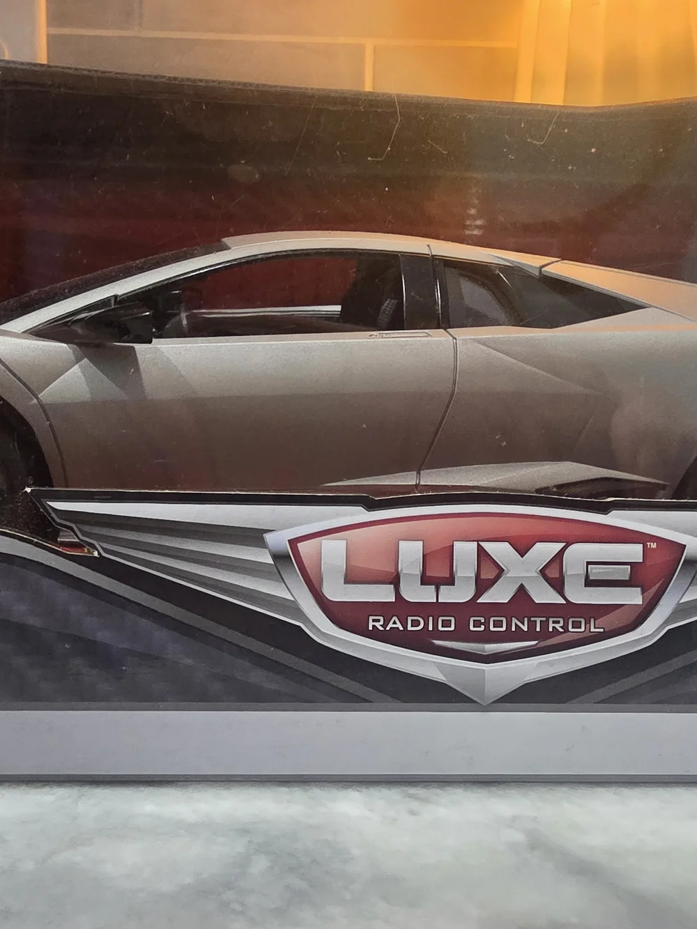 Luxe Radio Control Silver Sports Car - Remote Control Model